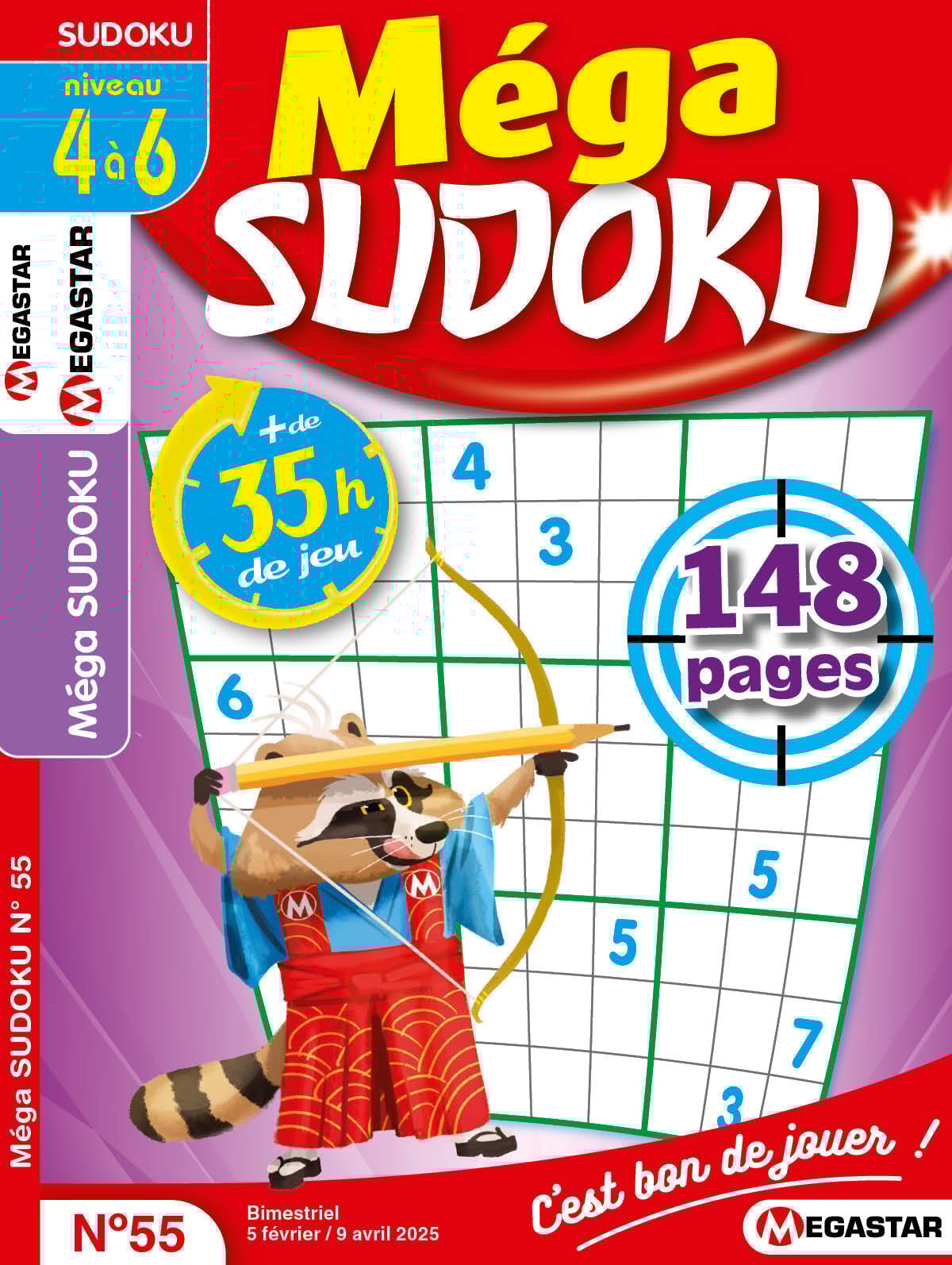 Méga Sudoku Numéro 55