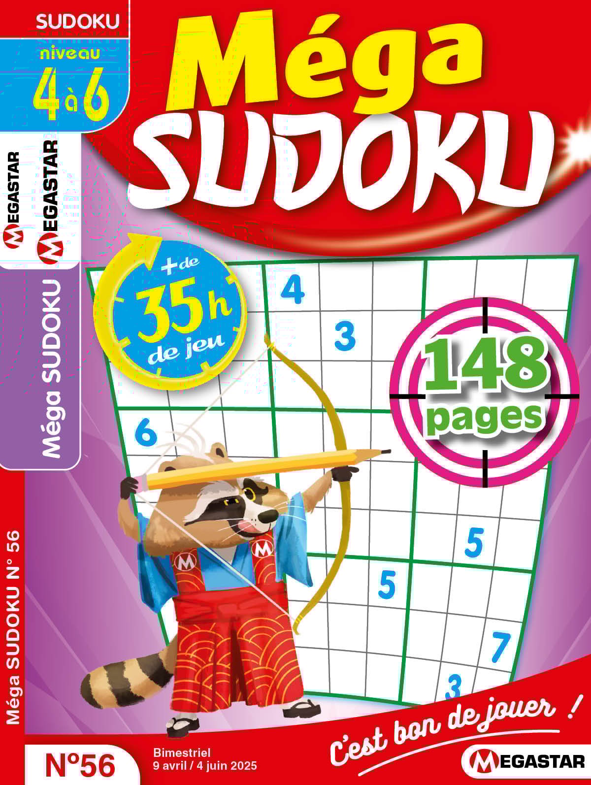 Méga Sudoku Numéro 56