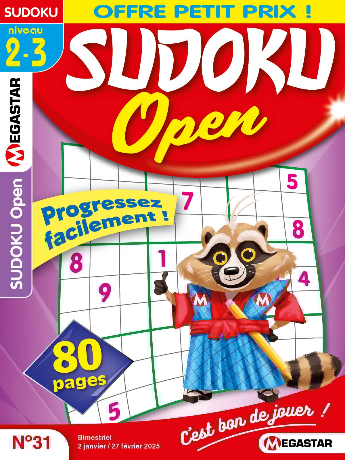 Sudoku Open Numéro 31