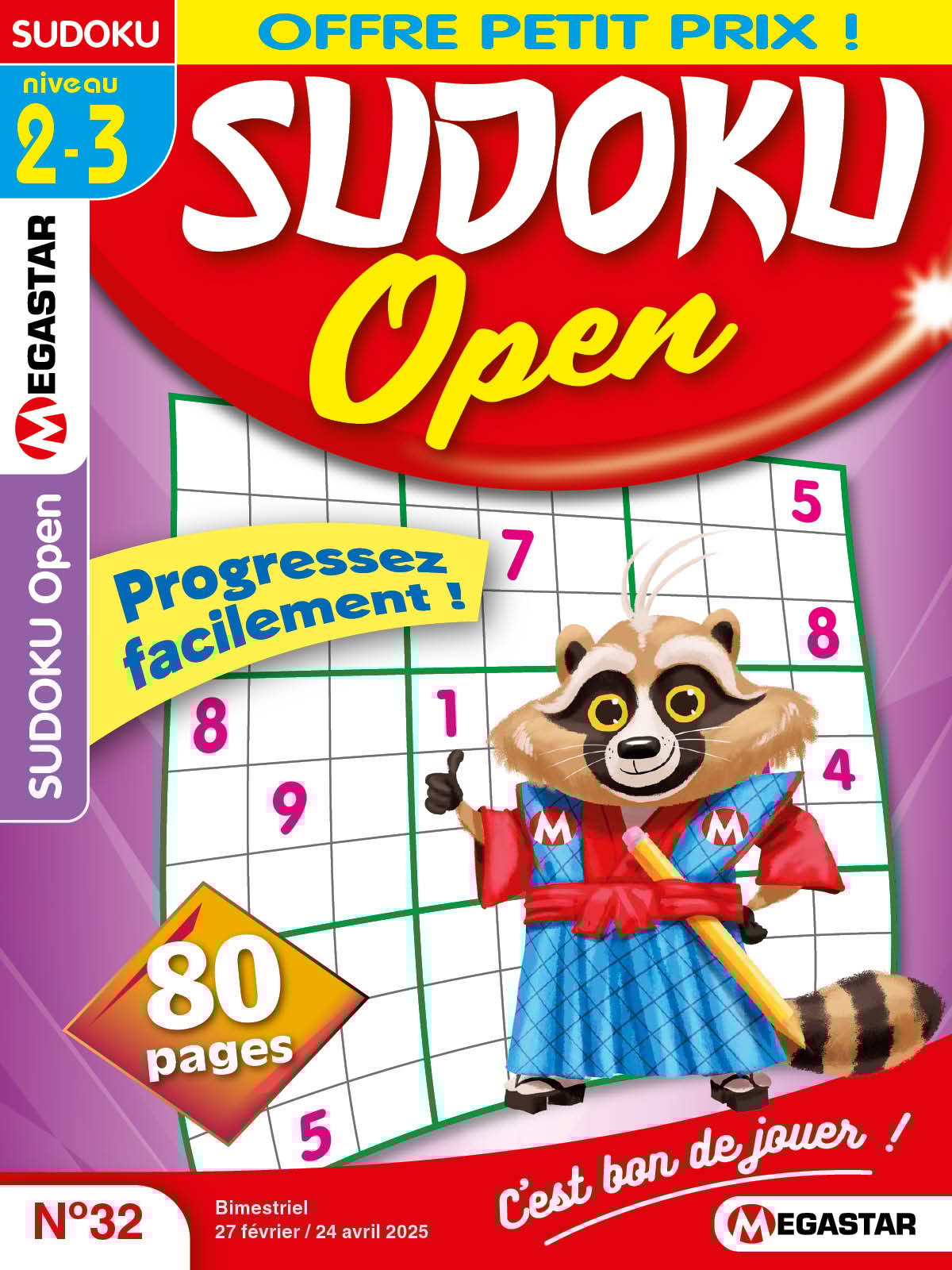 Sudoku Open Numéro 32