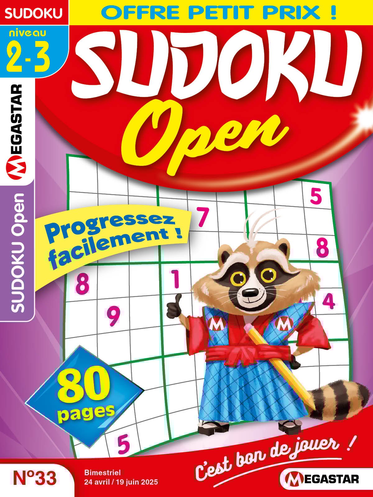 Sudoku Open Numéro 33