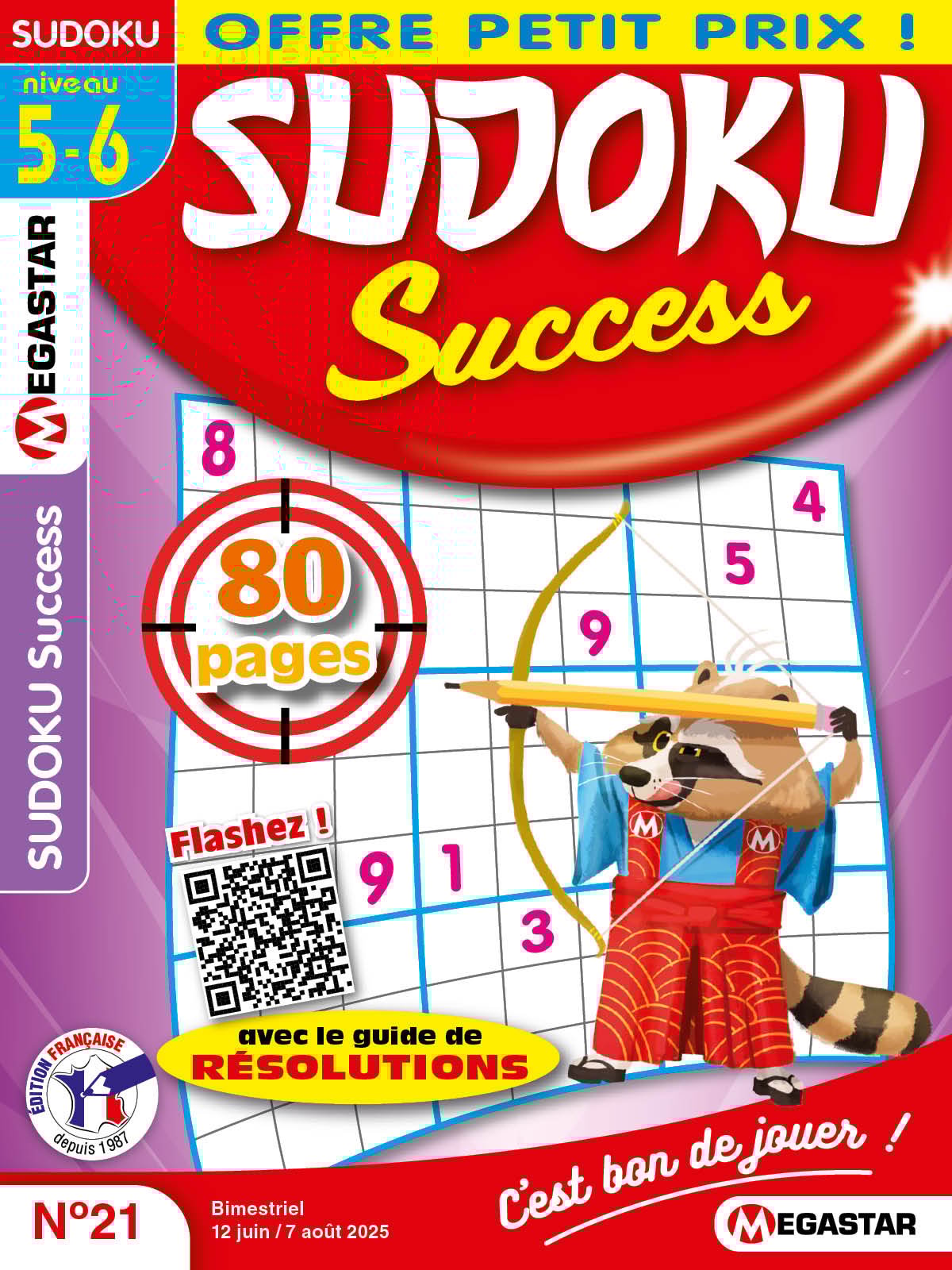 Sudoku Success Numéro 21