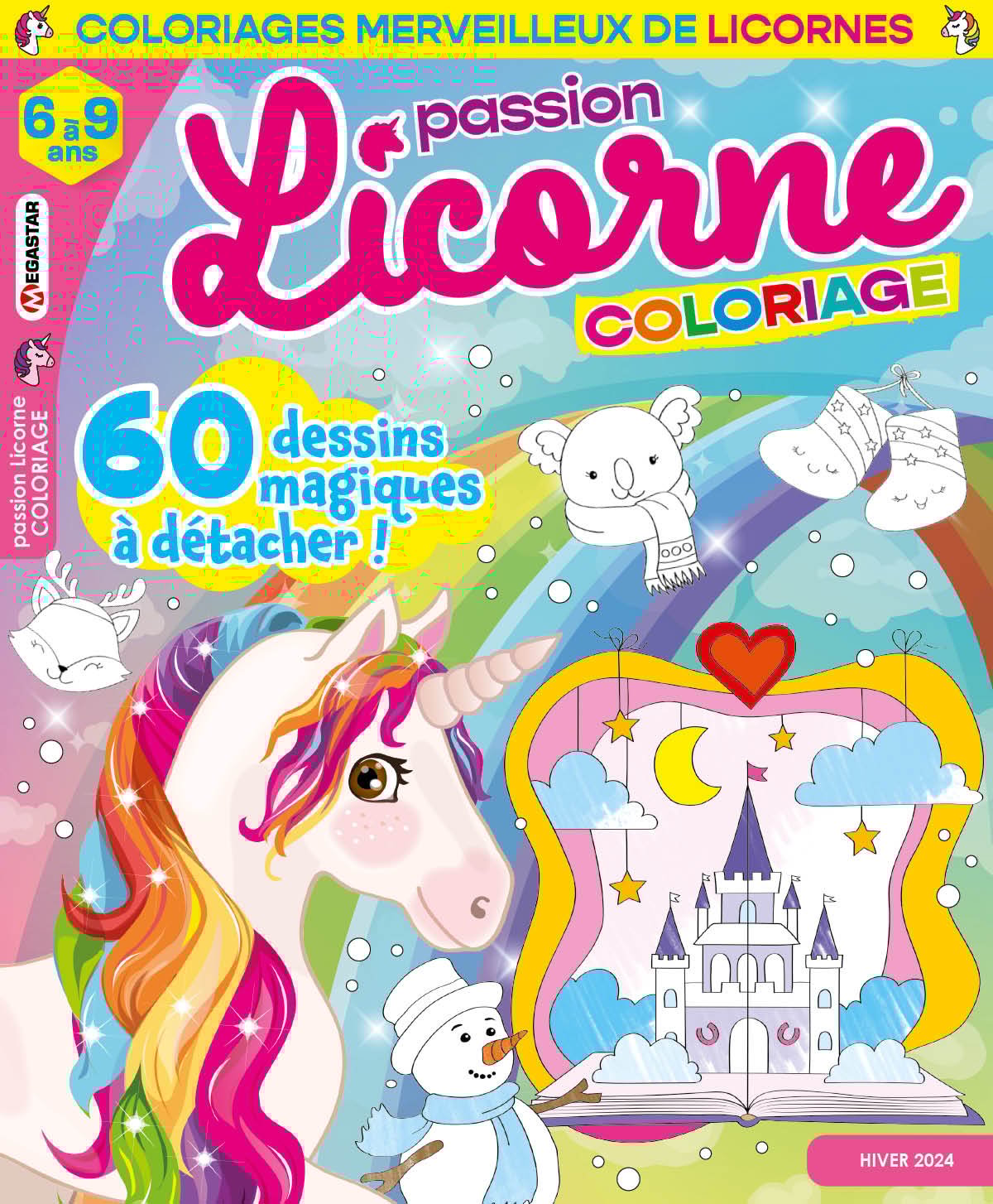 Passion licorne Coloriage Numéro 25