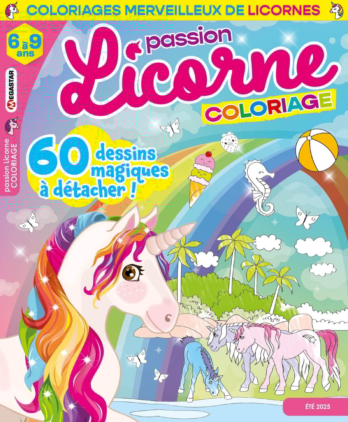 Passion licorne Coloriage Numéro 27