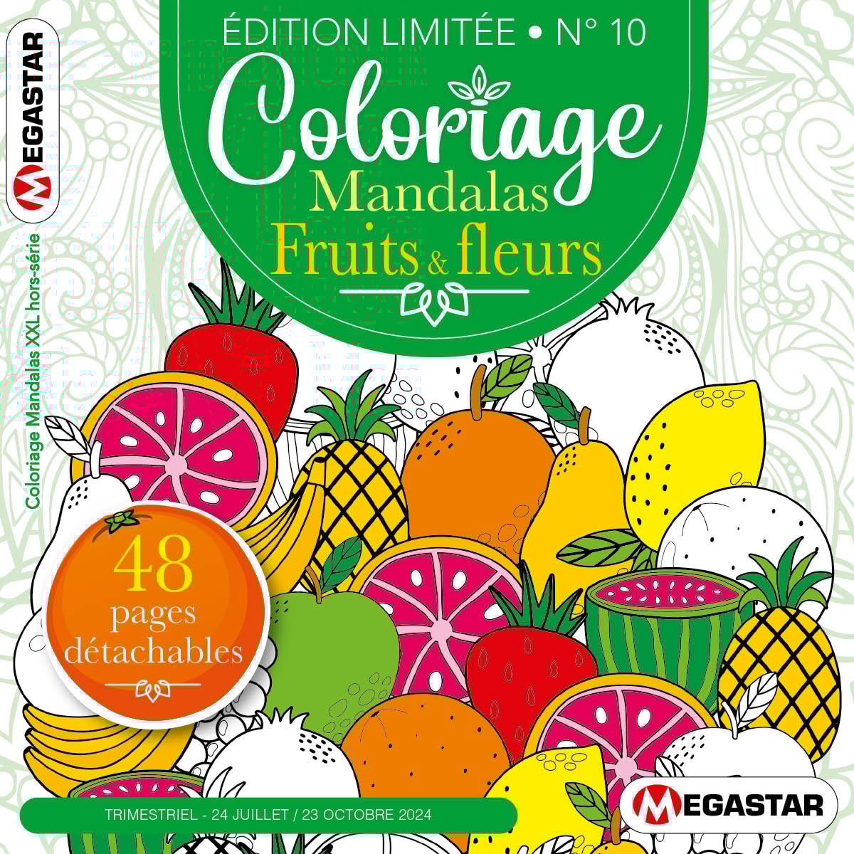Coloriage Mandalas XXL Hors-série Numéro 10
