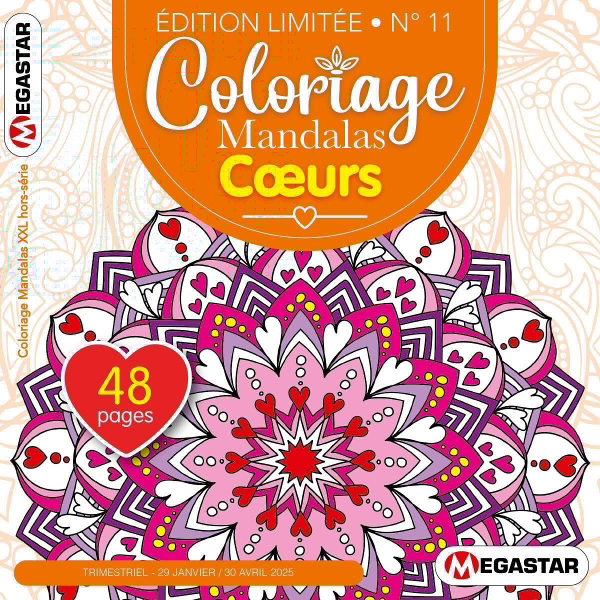 Coloriage Mandalas XXL Hors-série Numéro 11