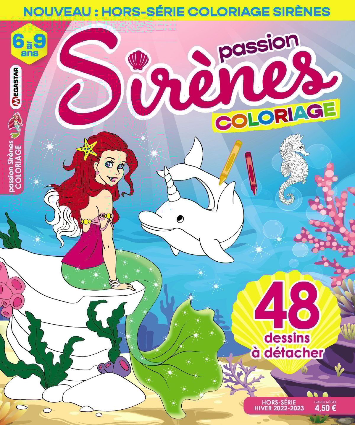 Passion Sirènes coloriages Hors-série  Numéro 1