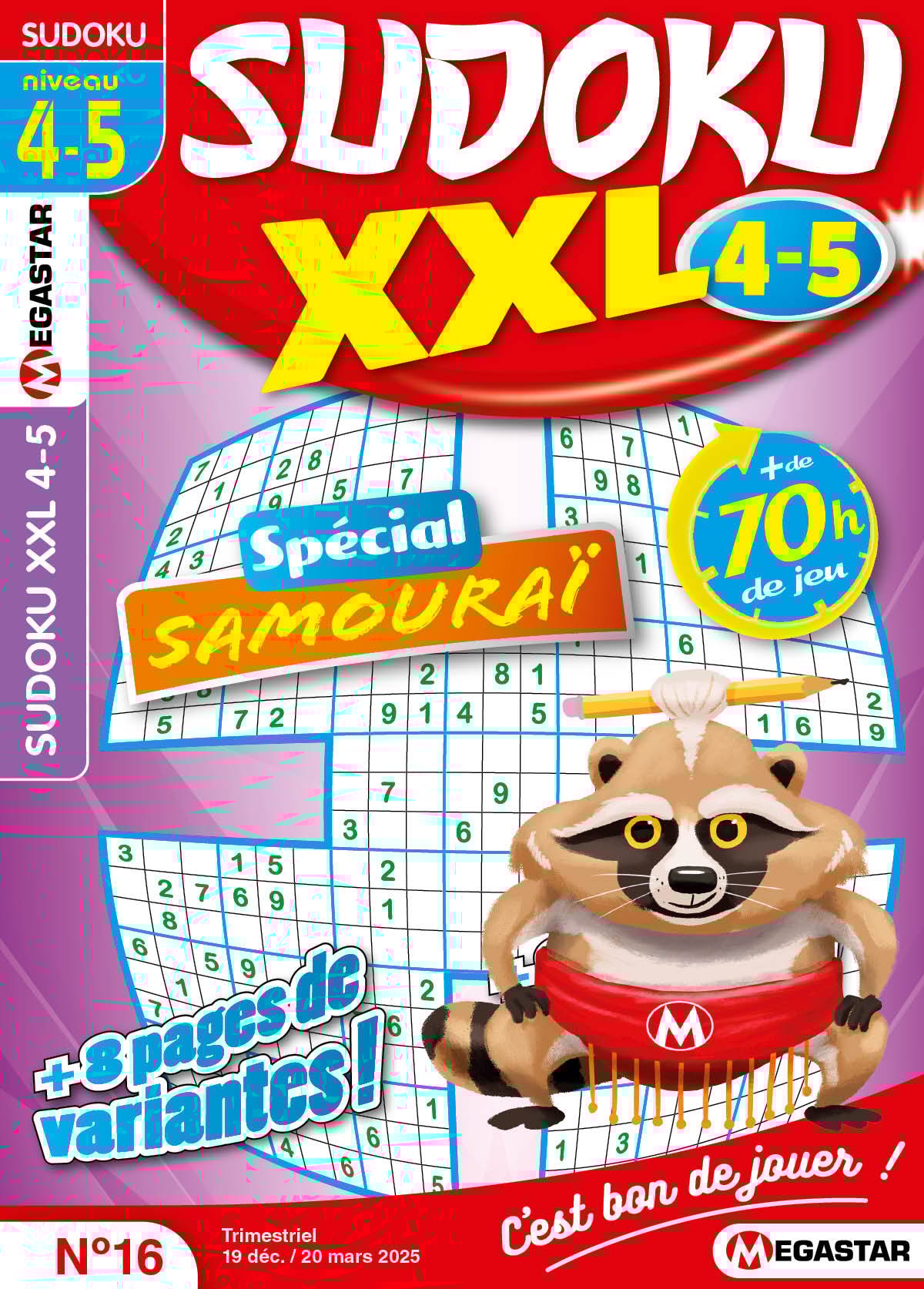 Sudoku XXL 4-5 Numéro 16