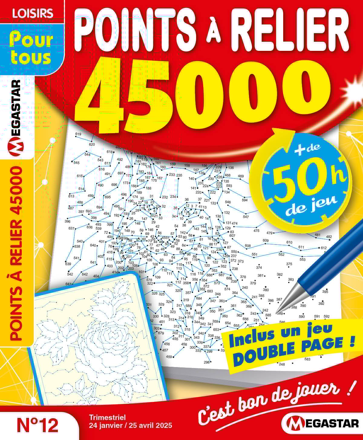 Points à relier 45 000 Numéro 12