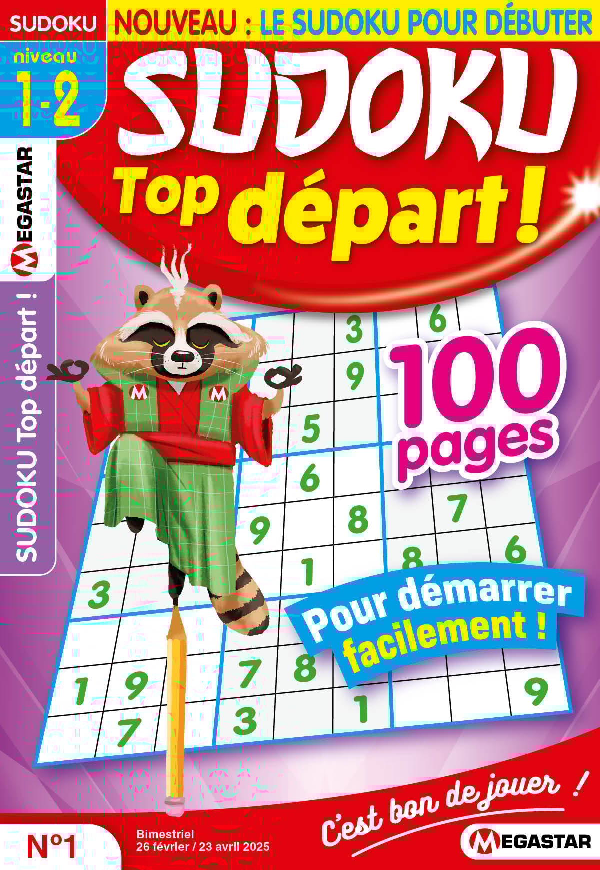 Sudoku Top départ ! Numéro 1