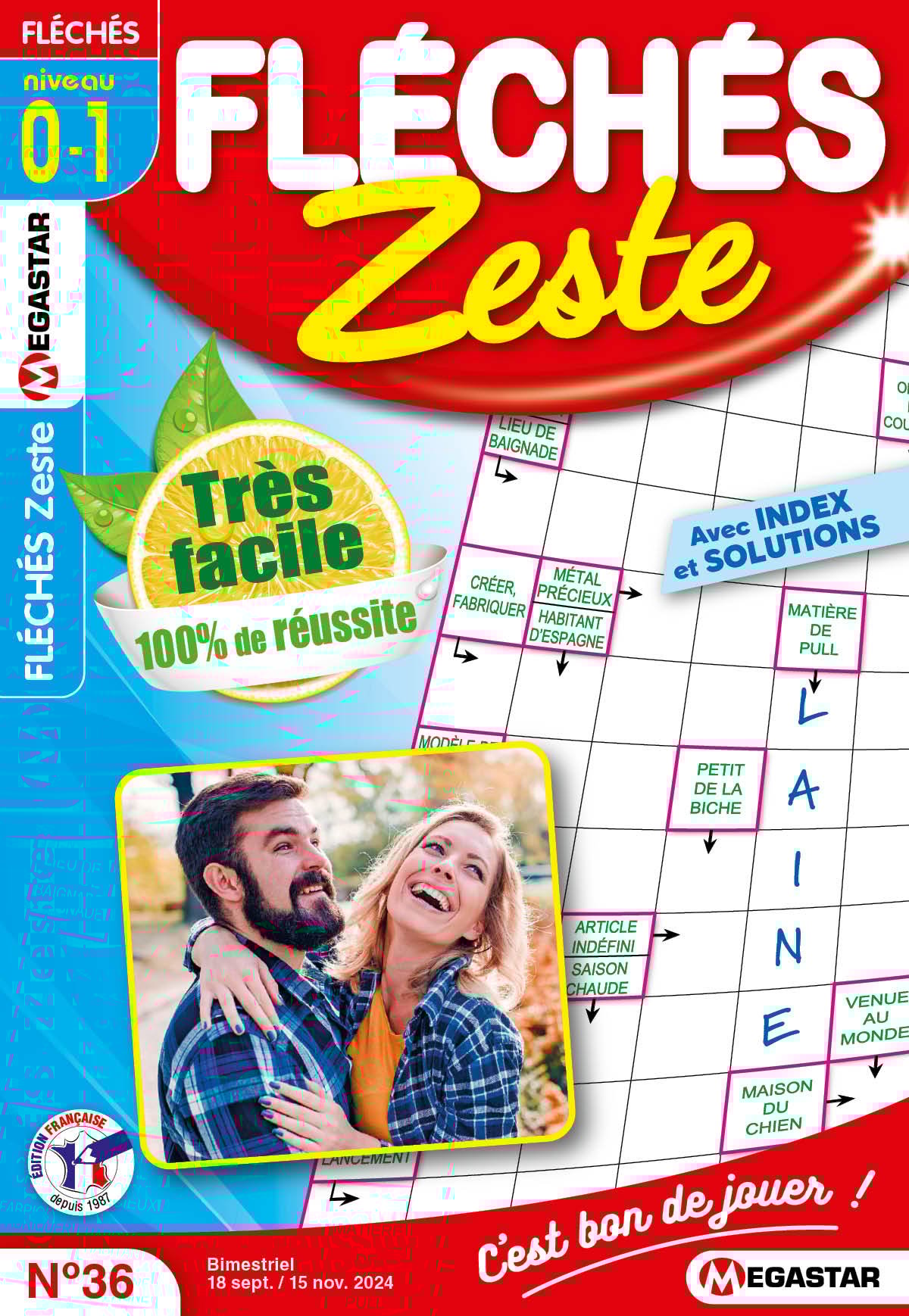 Fléchés Zeste Numéro 36