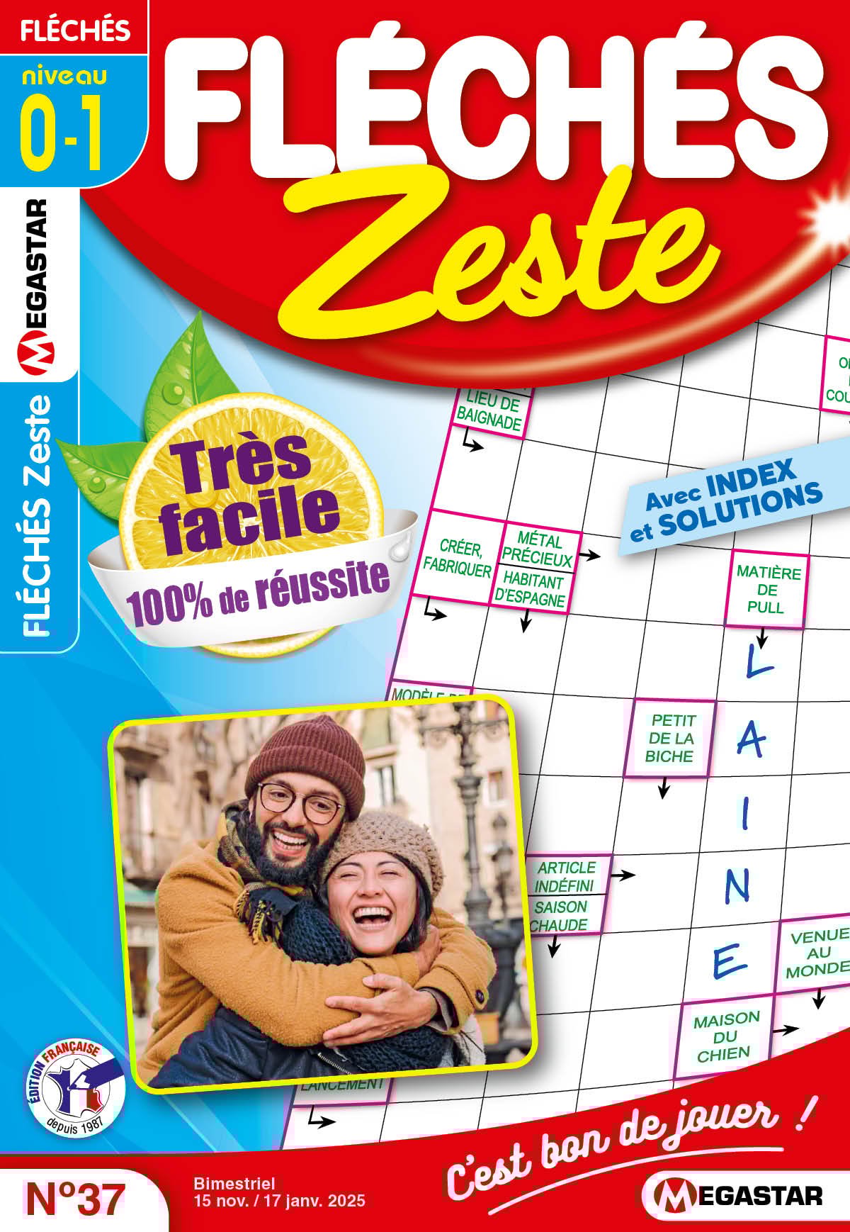 Fléchés Zeste Numéro 37