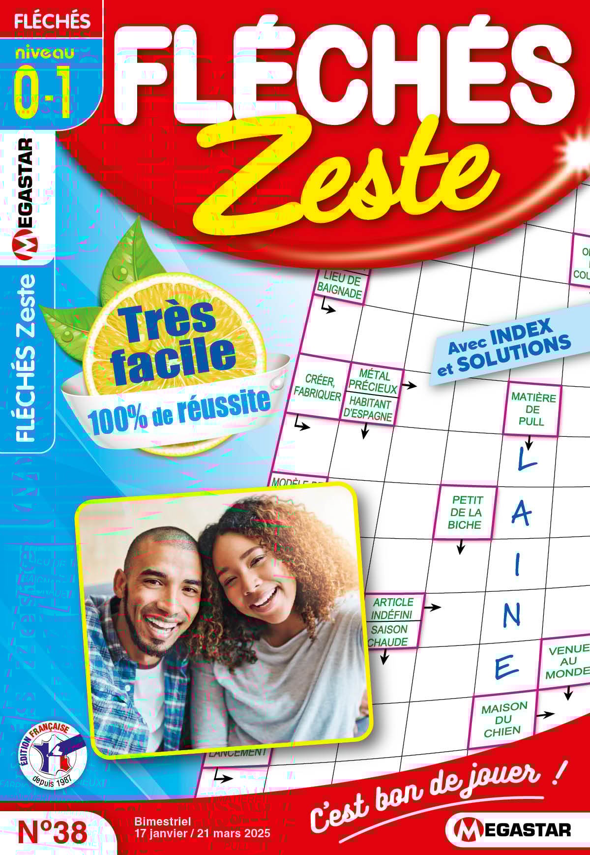 Fléchés Zeste Numéro 38
