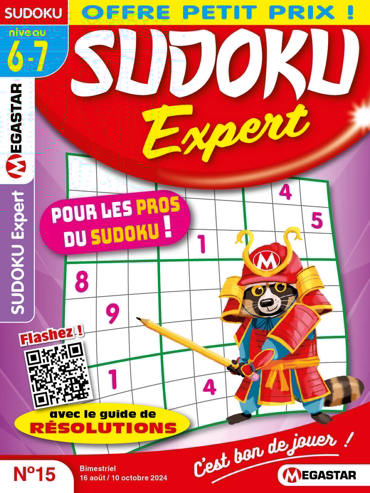 Sudoku Expert Numéro 15