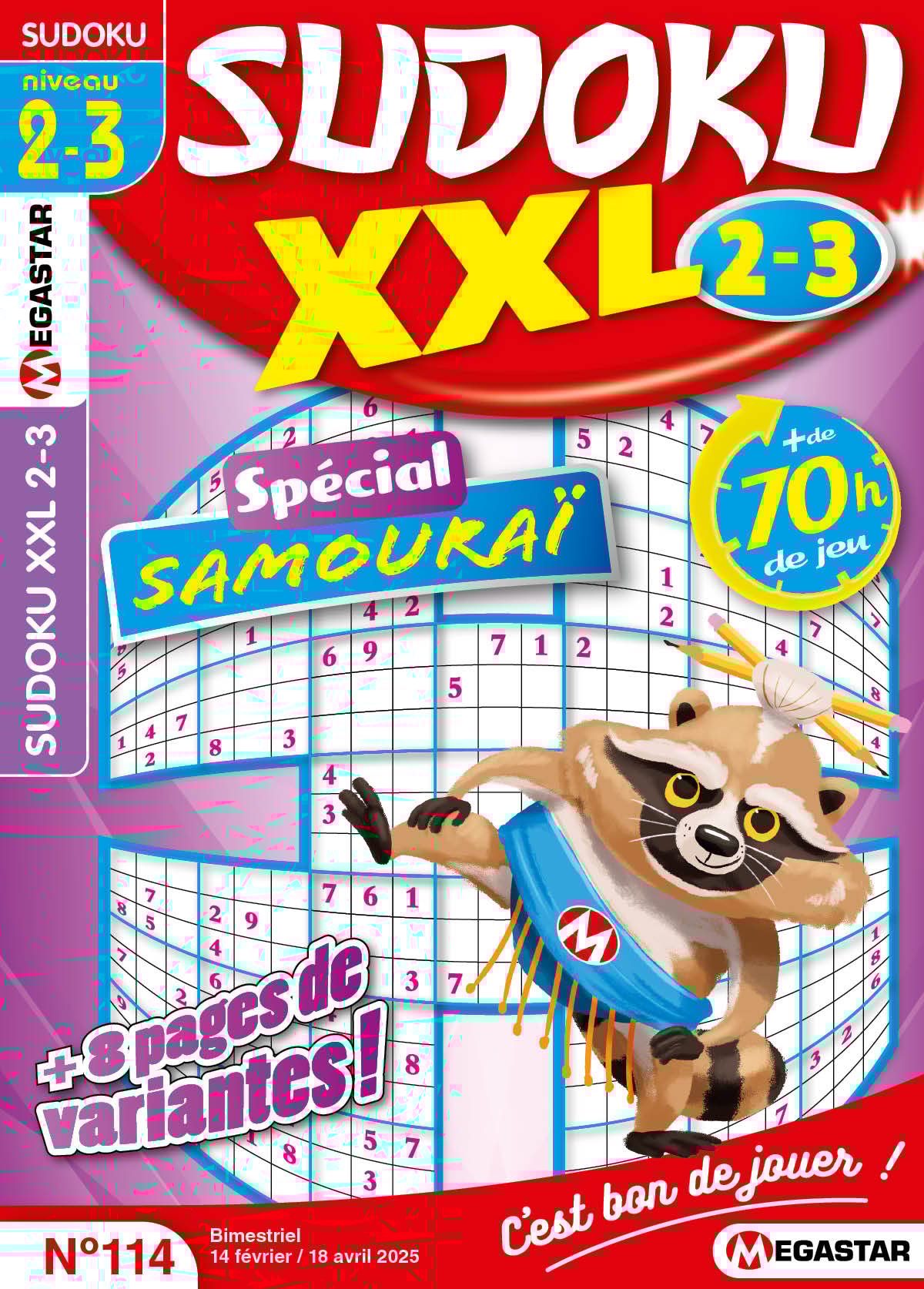Sudoku XXL 2-3 Numéro 114
