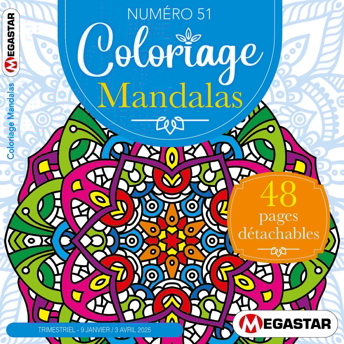 Coloriage Mandalas Numéro 51