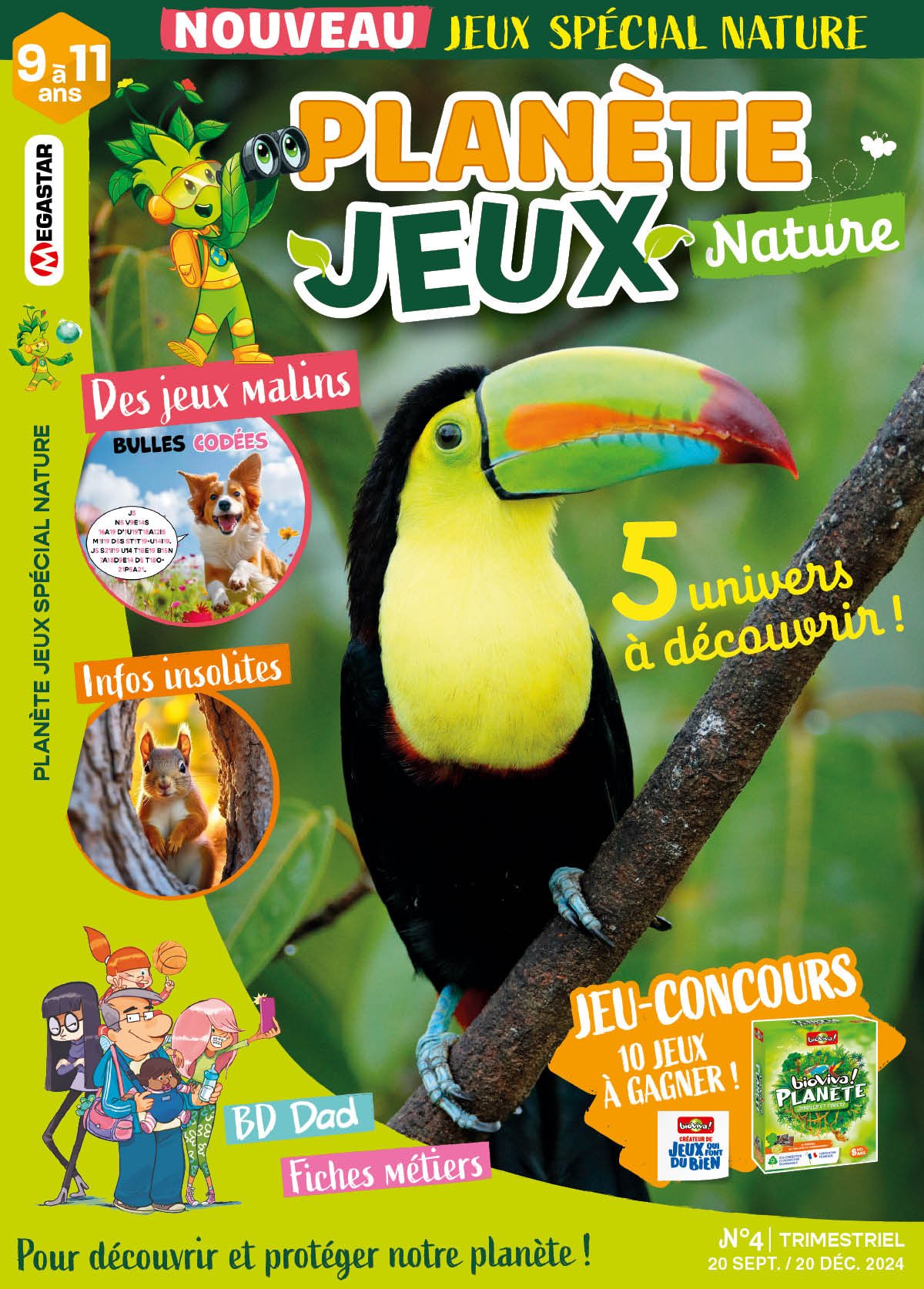 Planète Jeux 9-11 ans spécial nature Numéro 4