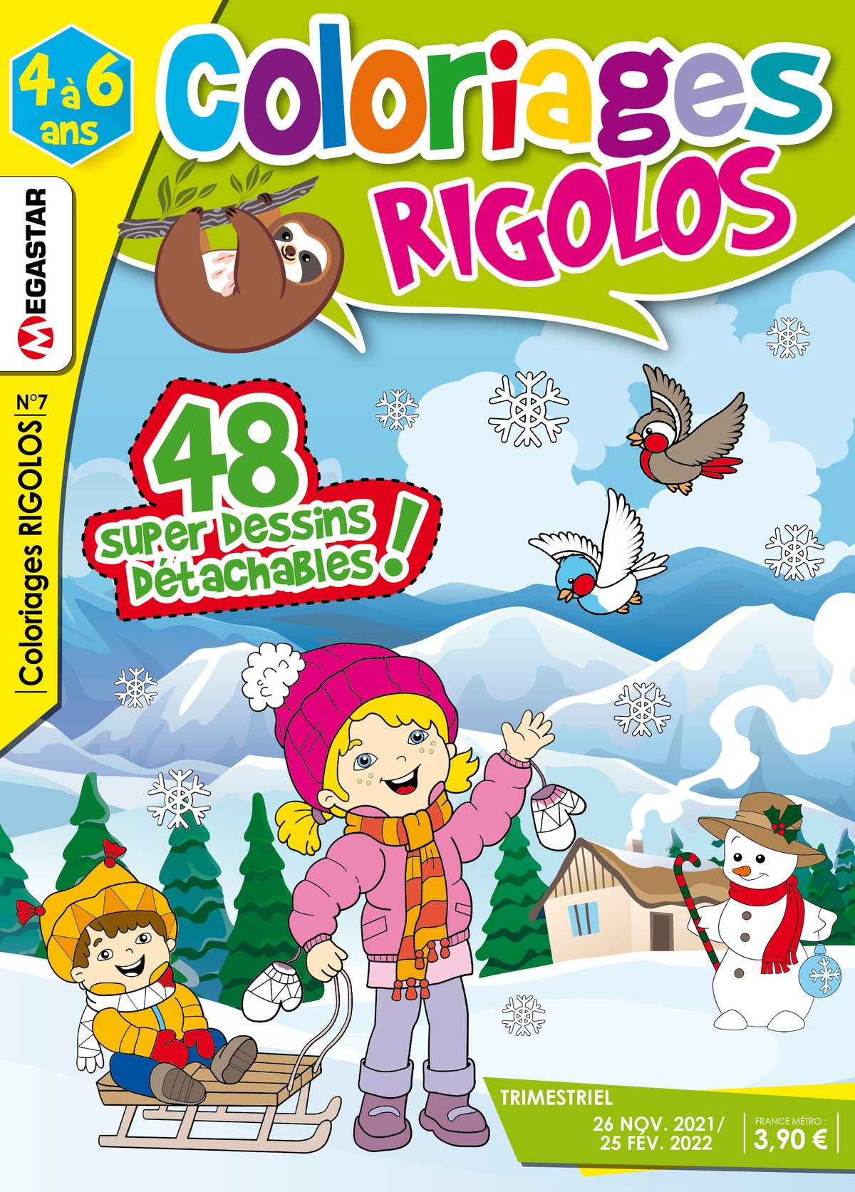 Coloriages rigolos Numéro 7