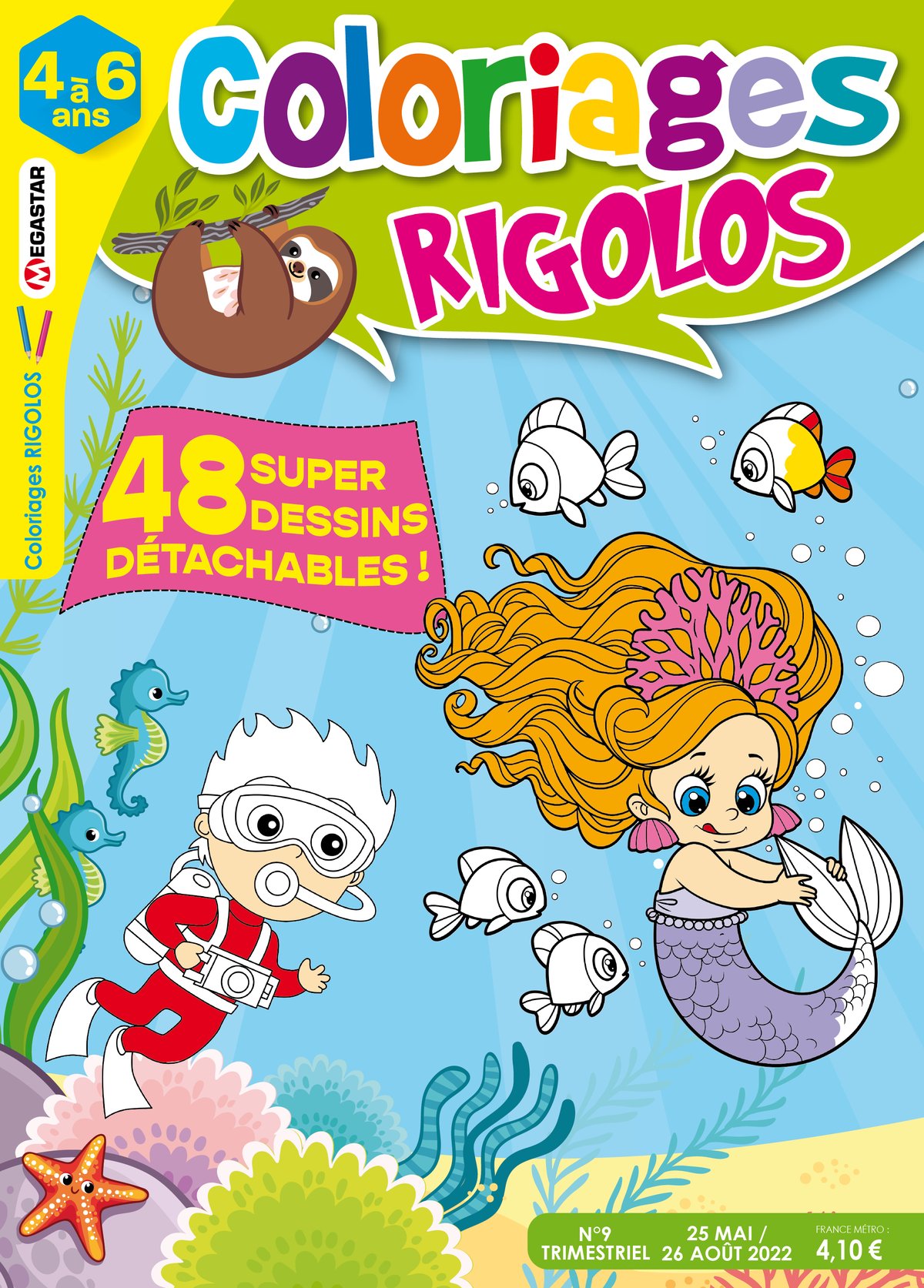 Coloriages rigolos Numéro 9