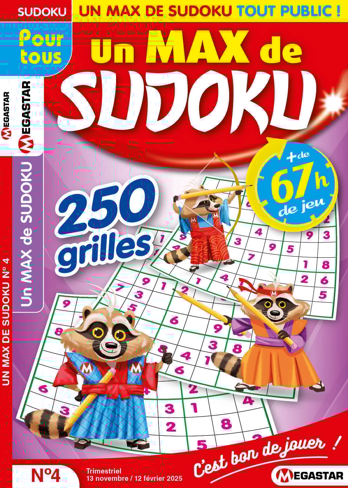 Un max de sudoku Numéro 4