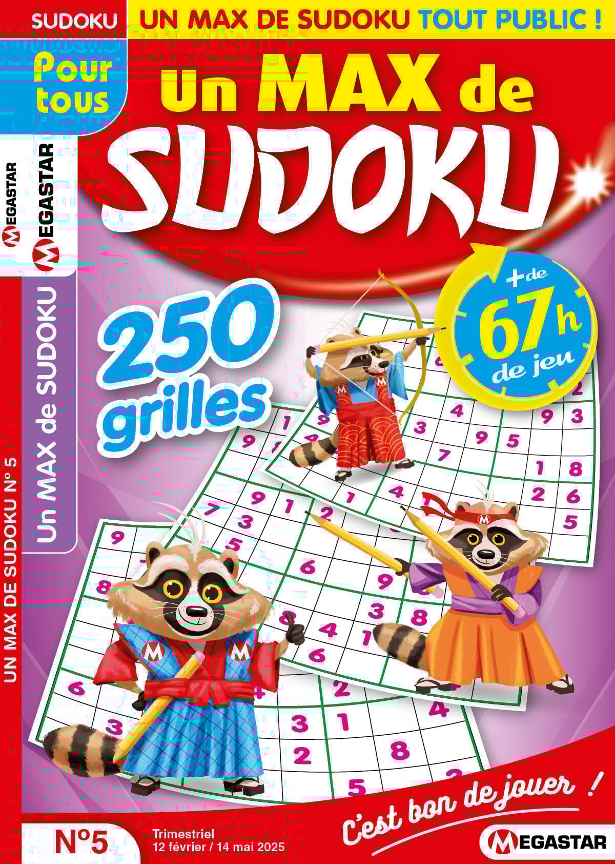 Un max de sudoku Numéro 5