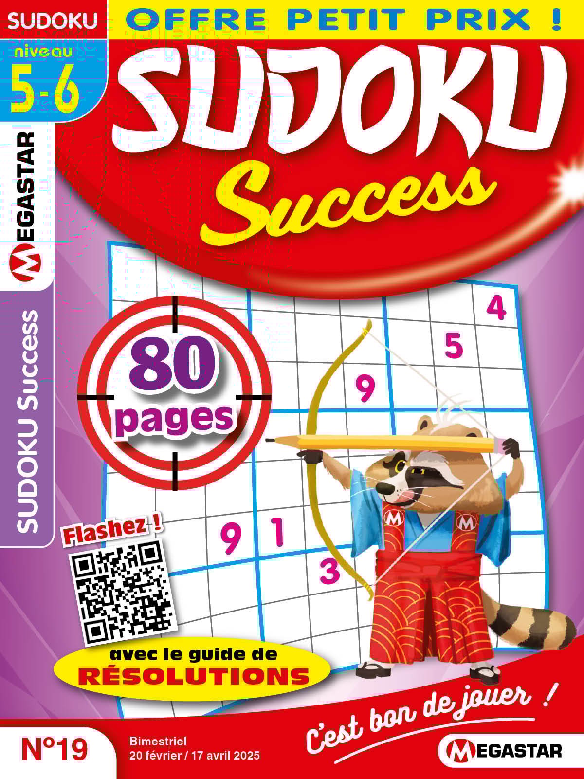 Sudoku Success Numéro 19