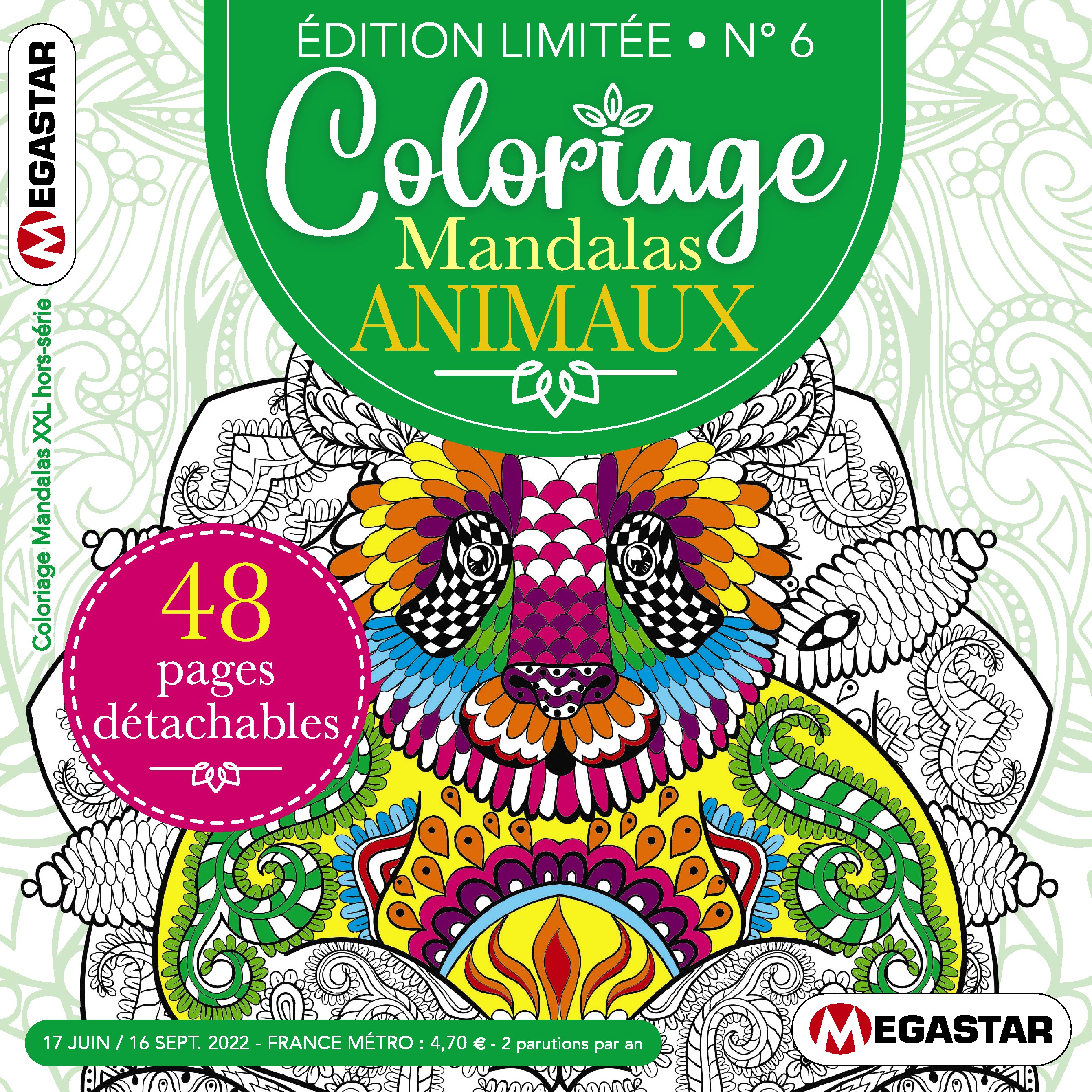 Coloriage Mandalas XXL Hors-série, Edition 6, Coloriages