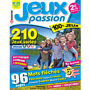 Jeux passion N°29
