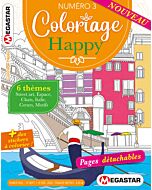 Coloriage Happy - Numéro 3