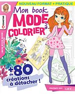 Mon book mode à colorier - Numéro 20