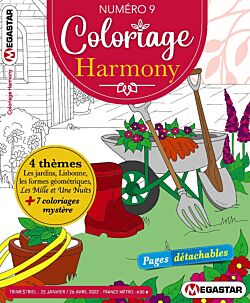 Coloriage Harmony - Numéro 9