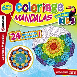 Coloriage Mandalas spécial Kids - Numéro 21