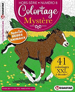 Coloriage Mystere Hors-série - Numéro 8