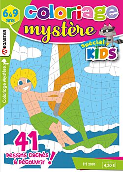 Coloriage Mystère spécial Kids - Numéro 9