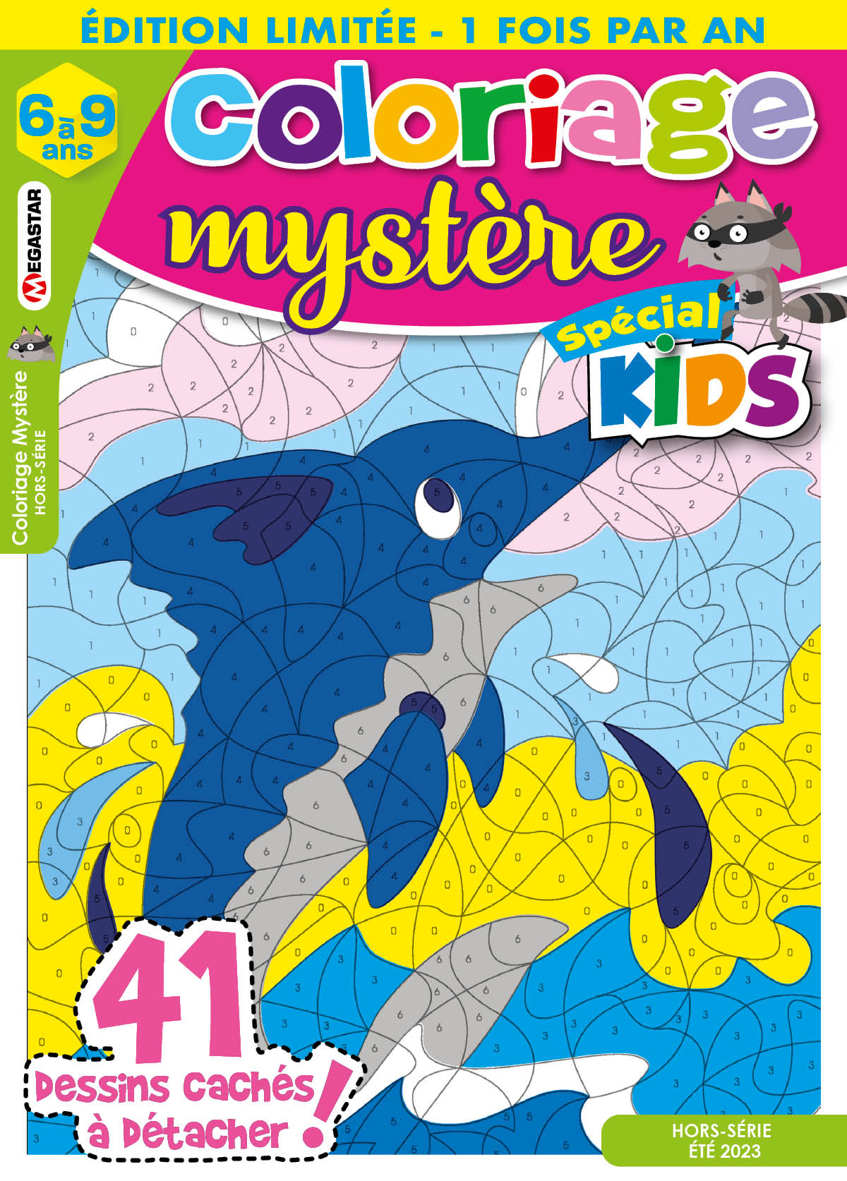 Coloriage Mystère Spécial KIDS HS | Edition 3 | Coloriage pour enfants |  Megastar