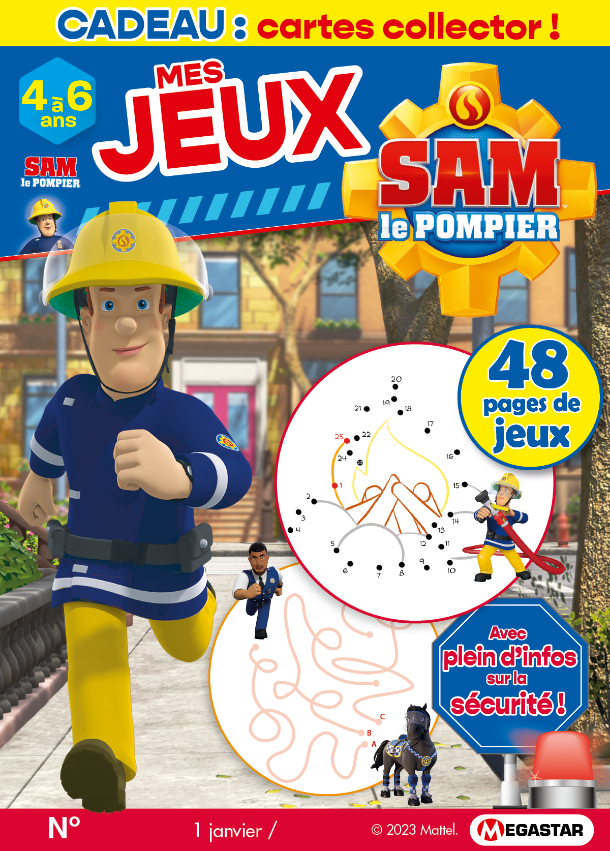 Mes jeux Sam le pompier, Abonnement découverte, Jeux pour enfants