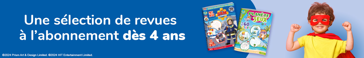 Abonnement magazine 4 ans enfant