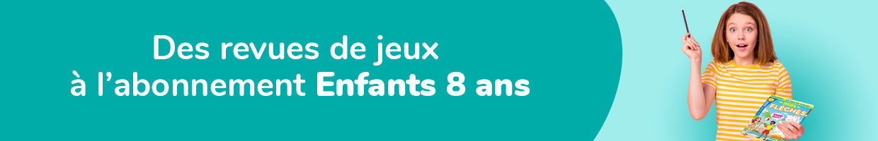 Abonnement magazine 8 ans enfant