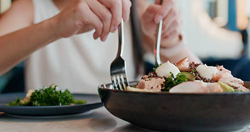 Booster mémoire avec aliments