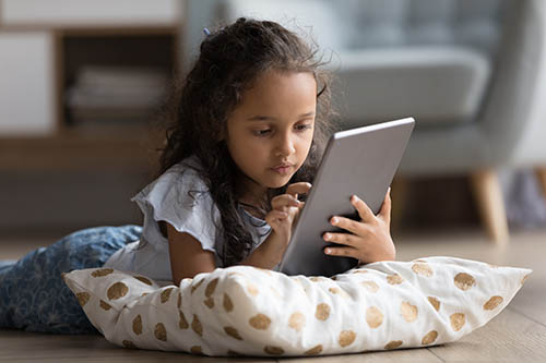 Enfants et télétravail
